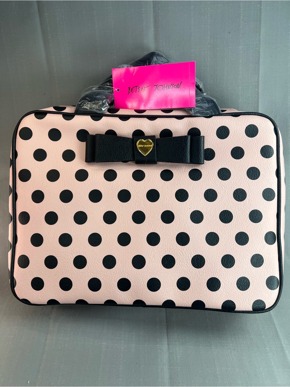 Betsey Johnson cosmetic case